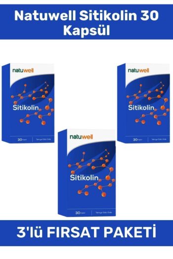 Natuwell Sitikolin 30 Kapsül - 3 Adet