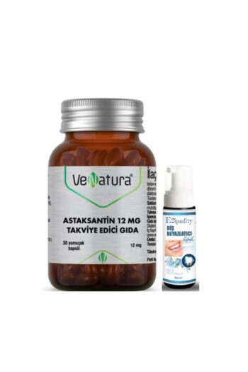 Venatura Astaksantin Takviye Edici Gıda 30 Yumuşak Kapsül - Diş Beyazlatıcı Köpük Hediye