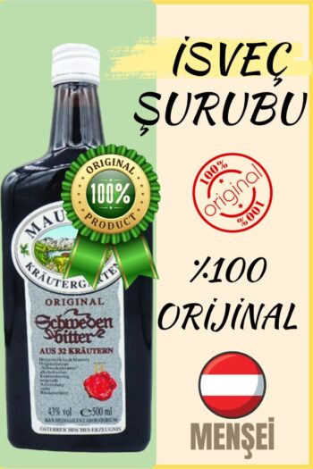 Maurers İsveç Şrubu İsveç İksiri İsveç Şurubbu 500ml İthal