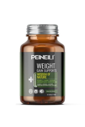 PEINEILI Weıght Gaın Supports Vitamin C L- Arjinin L- Glutamin Aminoasit Içeren Gıda Takviyesi 60 Tablet