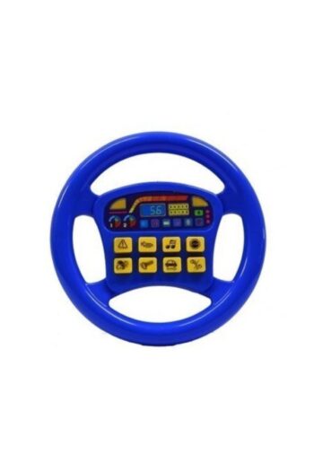 Genel Markalar Mavi Türkçe Sesli Müzikli Eğitici Çocuk Oyuncak Direksiyon - EGC-403