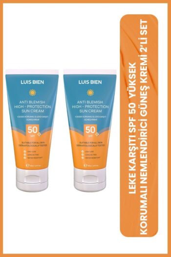 Luis Bien Leke Karşıtı SPF 50+ Güneş Kremi | Yüksek Koruma & Nemlendirici | Tüm Cilt Tipleri İçin | 2'li Set