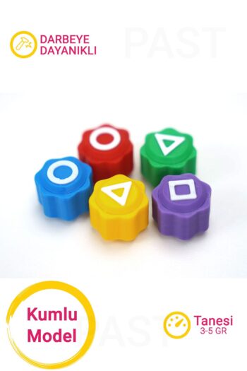 OVERMAX Kumlu - Squid Game Oyun 5 Taş Seti Renkli Taş Gonggi