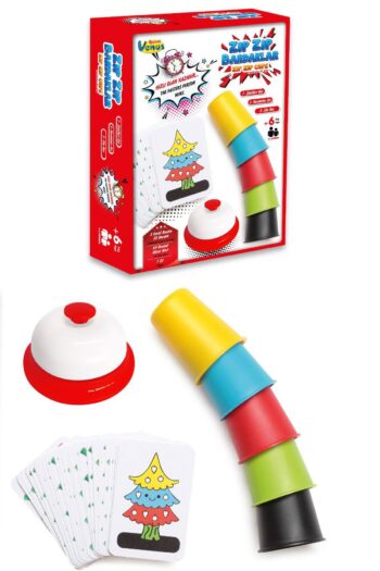 VENÜS TOYS Renkli Eğlenceli & Eğitici Pratik Bardak Oyunu Zıp Zıp Bardaklar