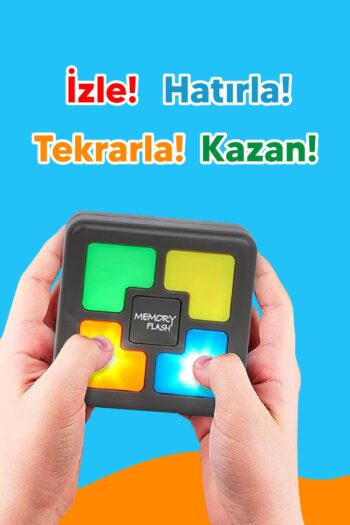 Dikkat Atölyesi Yayınları Işıklı Ve Sesli Hafıza Oyunu Electronic Memory Game Series G99-4a