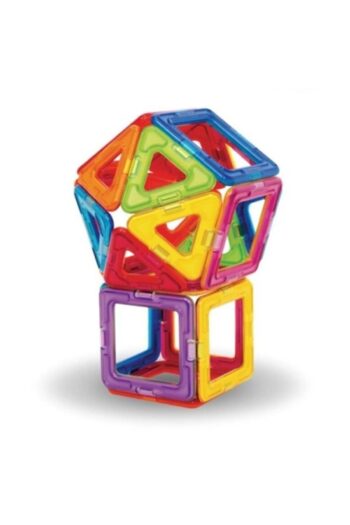 Magical Magnet , Mıknatıslı, Manyetik 3 Boyutlu , Yapı Ve Tasarım Lego Eğitim Seti, 30 Parça