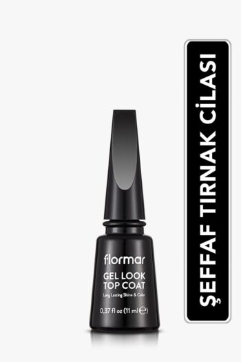 Flormar Gel Look Jel Görünüm Veren Oje Koruyucu Son Kat Tırnak Cilası