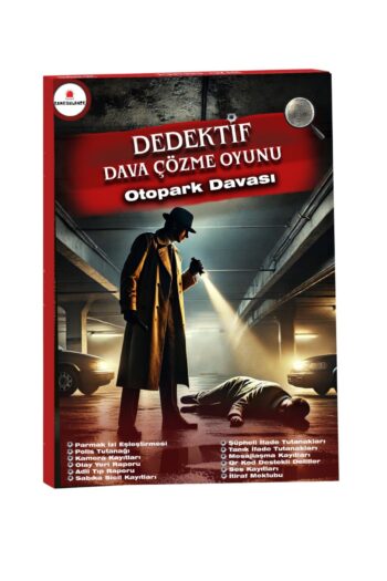 GameBulance Cinayet Çözme Oyunu - Dedektif Oyunu - Katil Kim Oyunu - Suç Çözümleme Oyunu - Otopark Davası