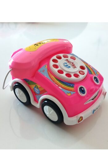 Hilal Baby Toys Çevirmeli Oyuncak Telefon-arabalı Telefon Pembe