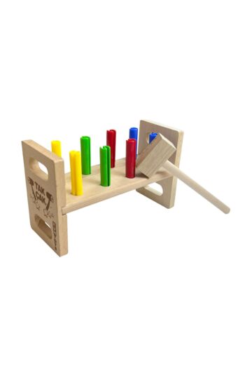 Kumtoys Tak Çak - Doğal Ahşap +12 Ay