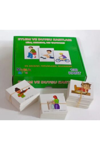 Yuka Eylem Ve Duygu Kartları - Kim, Nerede, Ne Yapıyor? (3-6 Yaş) Kids