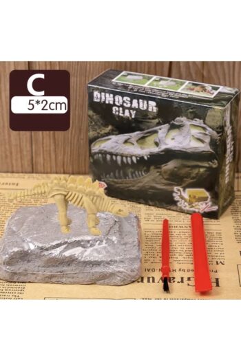 AZİZ OYUNCAK Stegosaurus Tür Iskelet Fosil Dinazor Kazı Kiti Aktivite Faaliyet Etkinlik Proje Atölye 8x9cm Kutusu