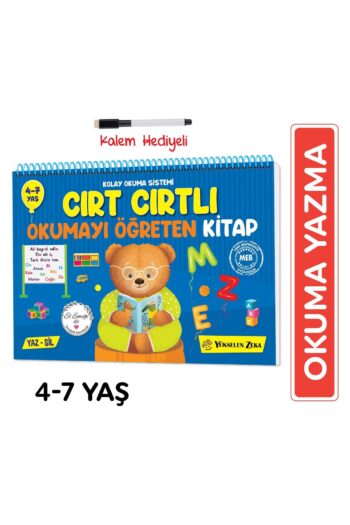 yükselen zeka Kolay Okuma Sistemi - Cırt Cırtlı Kitap Okuma-yazmayı Öğreniyorum (4-7 YAŞ)