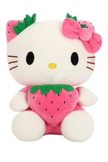 OMZ 1 Adet Hello Kitty Peluş Büyük Boy 50 CM Pembe/Mor/Kırmızı Erkek Cocuk Oyuncakları Kız Cocuk Oyuncak