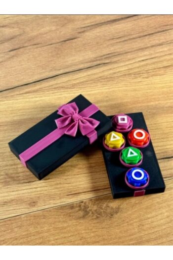 hayatvesanat Squid Game 2 Gonggi 5 Taş ( Beş Taş ) Oyunu Kumlu  + Davet Kartı