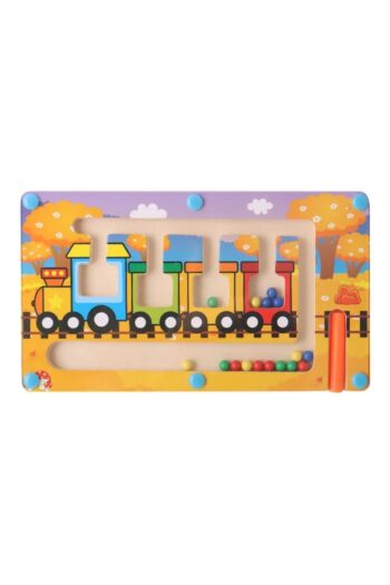 Mim Ar Design Eğitici oyuncak-Mıknatıs ve Boncuklar (TREN)