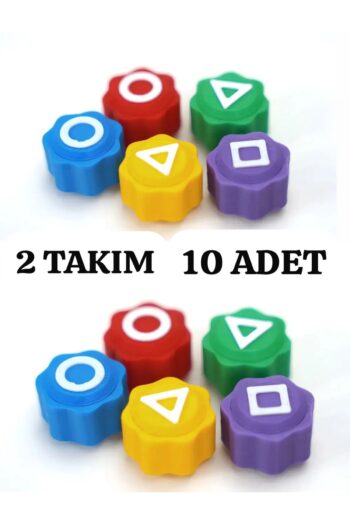 ümit toys Oyun 5 Taş Seti Gonggi - 2 Paket - Beştaş Oyuncak Seti Renkli Taş Gonggi - Squid Game 2 - Kutusuz