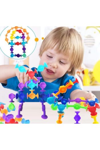 Toyuncakçı Vakum Molekül 25 Parça Renkli Yapı Taşları Fidget Duyusal Eğitici Oyuncak Sguigz Lego