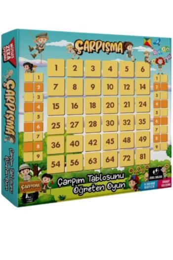 ZEKA DOLABI Çarpışma ( Çarpım Tablosunu Öğrenme-geliştirme Oyunu - Çarpma - Çarpım Tablosu - Matematik )
