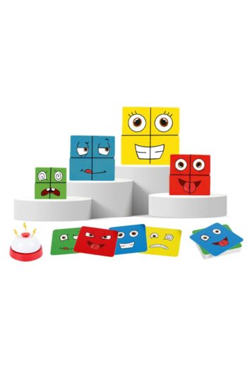 Genel Markalar Rubik Emoji Bulmaca Hızlı Düşünme, Zihinsel Ve Görsel Becerisini Geliştirecek Eğlenceli Kutu Oy