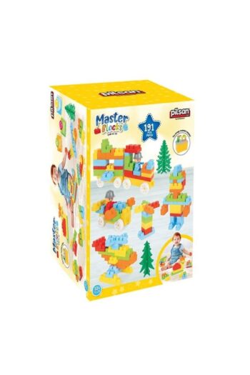 PİLSAN Pilsan Aksesuarlı Master Bloklar 03 572 (194 PARÇA)