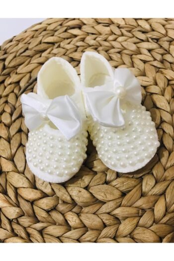 Nai baby Kız Bebek Parlak Incili 0-6 Ay Arası 10cm Hediyelik Patik Lüx Cırtcıtlı