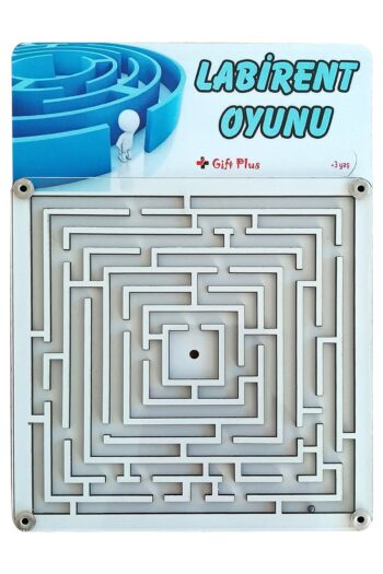 gift plus Eğitici Oyuncak Labirent Denge Oyunu Kare