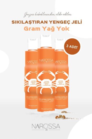 Narcissa 3 Adet - Sıkılaştırıcı Selülit ve Çatlak Gidermeye Yardımcı Yengeç Jeli