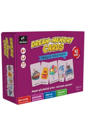 ZEKA DOLABI DREAM & MEMORY CARDS ( Hikaye - Hafıza - Kutu Oyunu - Oyuncak - Aile Oyunu )