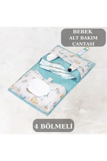 PONÇİK BEBEK Bebek Alt Açma Bakım Çantası Çok Gözlü Islak Mendil Bez Düzenleme Organizeri