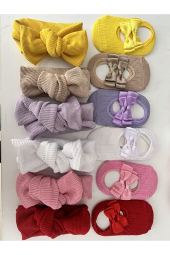 eymwes Kız Bebek Ve Çocuk Bandana Ve Babet Seti 12 Parça
