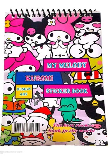Genel Markalar Deren Sticker Defteri 11X16 cm 8 Sayfa KUROMİ
