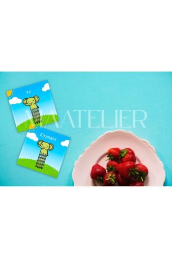 MAATELIER 20'li Hafıza Oyunu 10 Hayvan Figürlü Gündüz Temalı