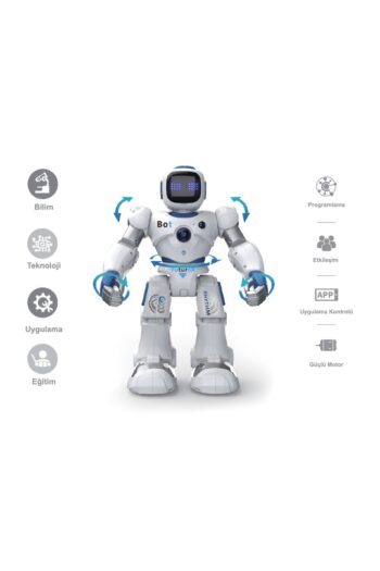 PORTEGO Uzaktan Kumandalı Konuşan Dans Eden Hareketli İnteraktif Akıllı Büyük Robot