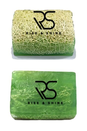 rise and shine Doğal Kabak Lifli Aloe Vera Sabunu 130 Gr
