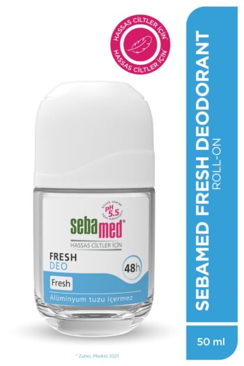 Sebamed Ter Kokusu Önleyici 48 saat etkili Hassas Ciltler için Kadın Erkek Roll-On Deodorant Fresh 50ml