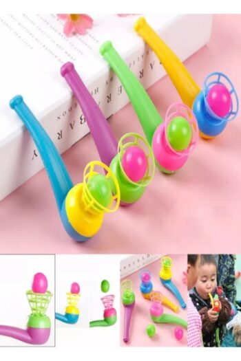 Muçis Saksafon Top Üfleme Oyunu Popit Pop Tube Eğitici Oyuncak(2ADET)