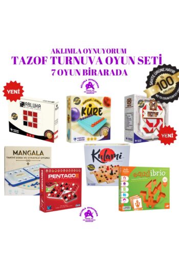 Curious&Genius TAZOF TURNUVA OYUN SETİ (7 OYUN BİRARADA)