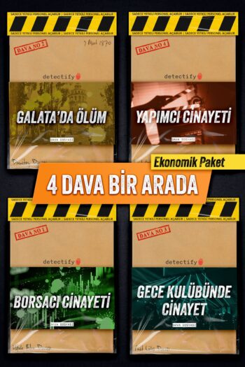detectify Dedektif Oyunu, 4 Dava Bir Arada, Çözülememiş Davalar Dedektiflik Oyunu