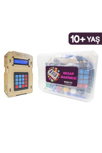 Wood Kit Wood-kit Stem Robotik Kodlama Dıy Mucit Seti - Hesap Makinesi