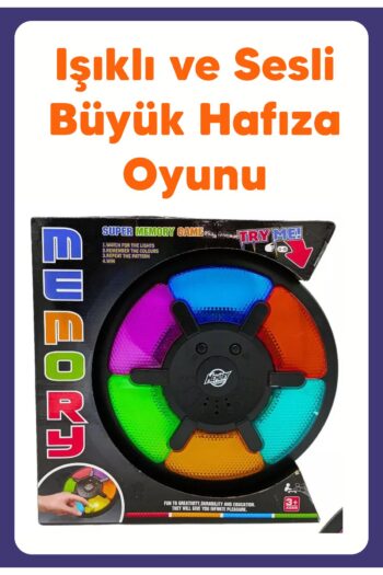 Dikkat Atölyesi Yayınları Işıklı ve Sesli Hafıza Oyunu Büyük Boy