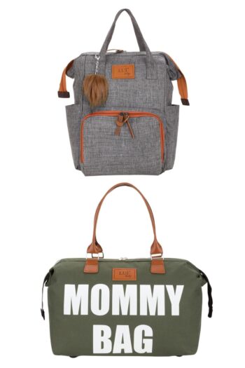 Lui Baby Anne Bebek Bakım Sırt Çantası Termal Biberonluk Ve Mommy Bag Anne Bebek Bakım Çantası Termal Biberon