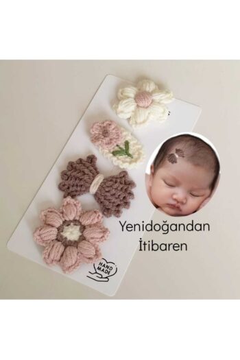 Kadın Girişimciler Atölyesi Yenidoğan Bebek Tokası 4'lü Klips Bebek Saçsız Bebek Tokaları