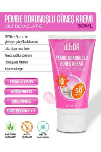 İLEİDA Güneş Kremi Leke Karşıtı Ve Yüksek Koruma Spf 50