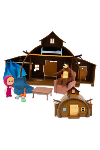 scntoys Masha ile Koca Ayı Oyun Seti MHA22 Masha İle Koca Ayı Oyun Seti Mashanın Evi maşa ile koca ayı