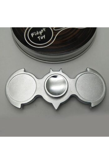 Yağmurella Lüks Metal Yarasa Model Metal Kutulu Işıklı Stres Çarkı Hand Spinner