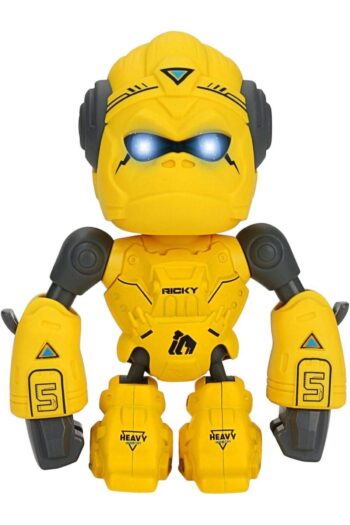 HAK İŞ OYUNCAK Çok Fonksiyonlu Eğlenceli Eğitici Metal Işıklı Sesli Goril Robot