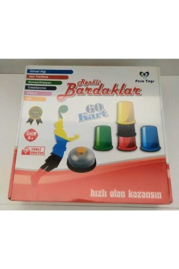 Pera Toys Renkli Bardaklar Zeka Oyunu