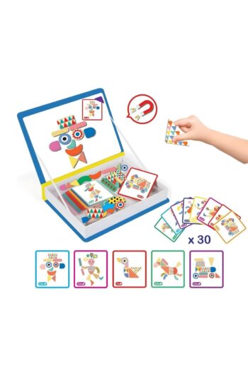Apexma Eğitici Magnet Yaratıcı Şekiller Oluşturma Seti - Manyetik Parça Şekiller Oluşturma Oyun Set