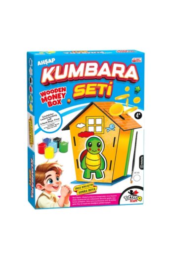 TOTTERİQ AHŞAP KUMBARA BOYAMA SETİ